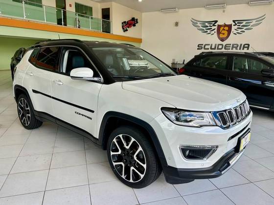 JEEP COMPASS 2.0 16V FLEX LIMITED AUTOMÁTICO JEEP COMPASS 2.0 16V FLEX LIMITED AUTOMÁTICO